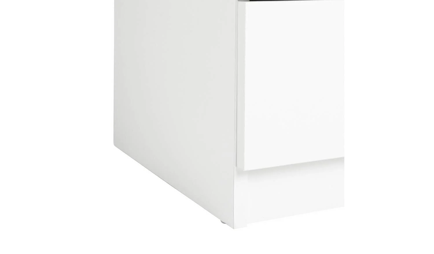 Brisbane 4 Drawer Chest White Storage Organiser Bedroom Furniture - Image 4