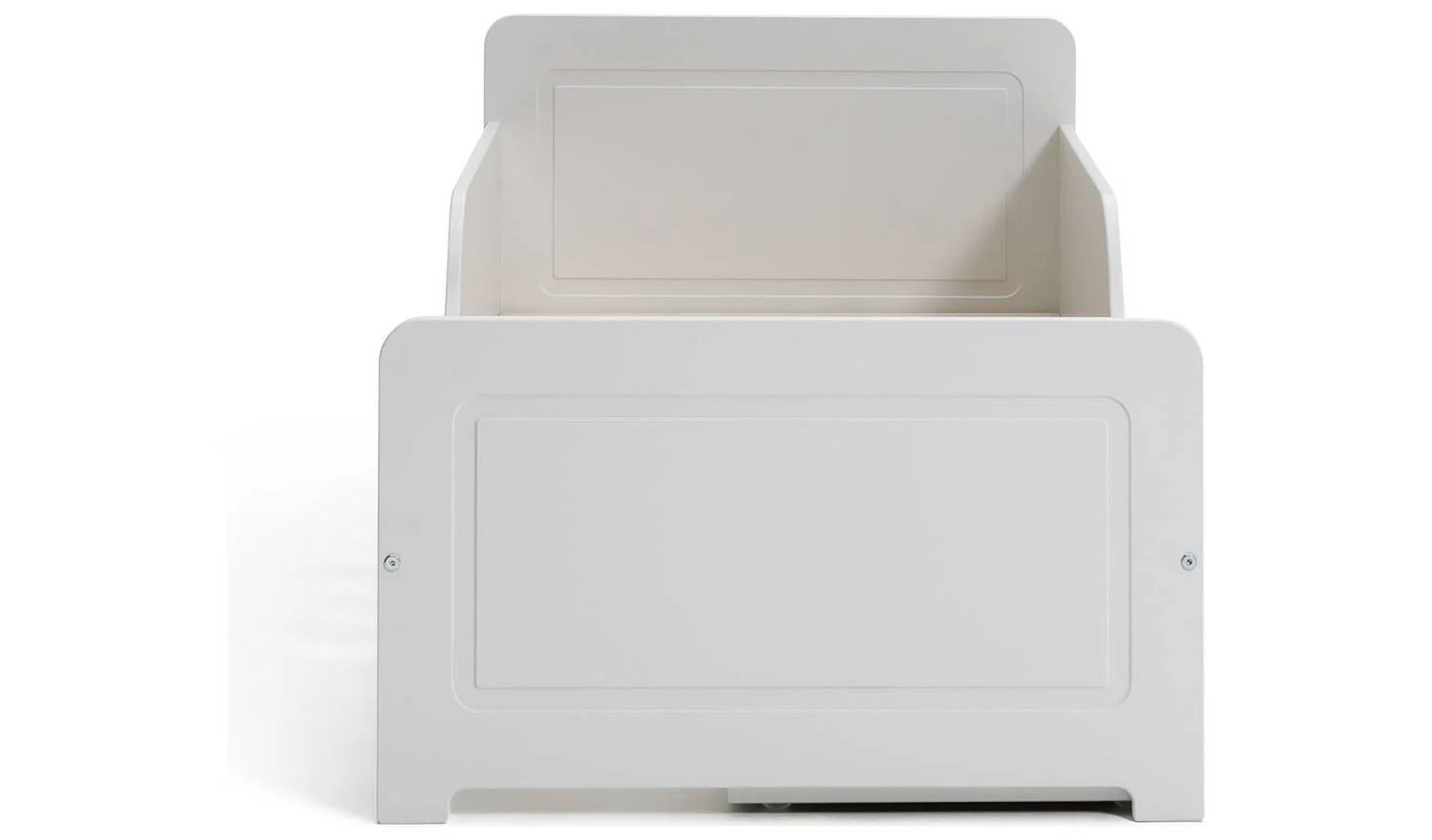 Brooklyn Toddler Bed With Drawer - White - Image 4