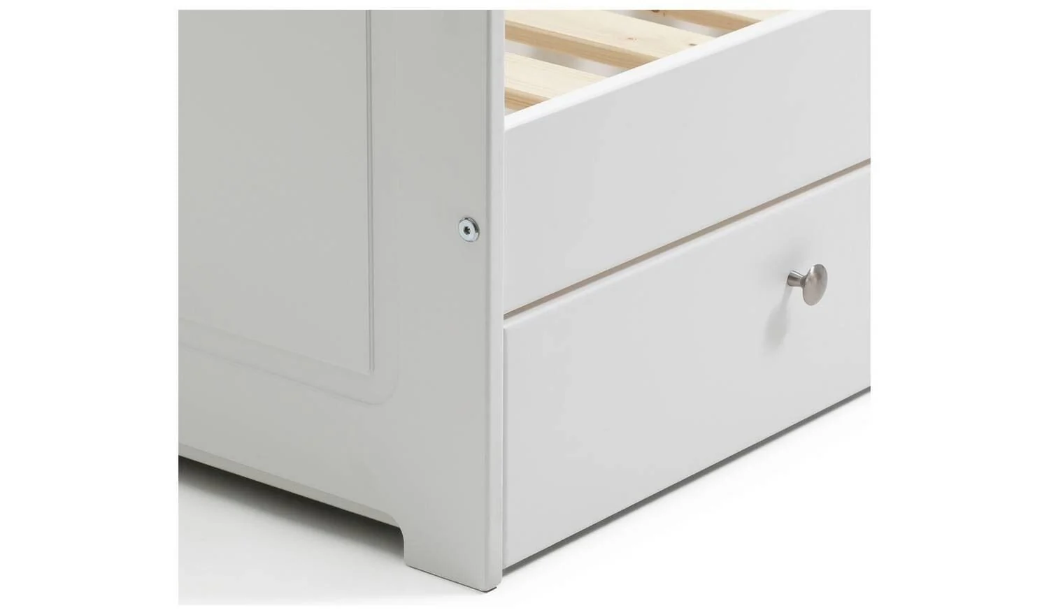Brooklyn Toddler Bed With Drawer - White - Image 6