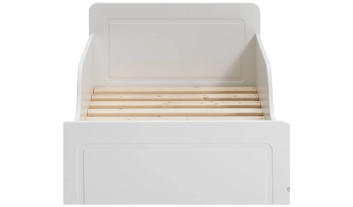 Brooklyn Toddler Bed With Drawer - White - Image 8