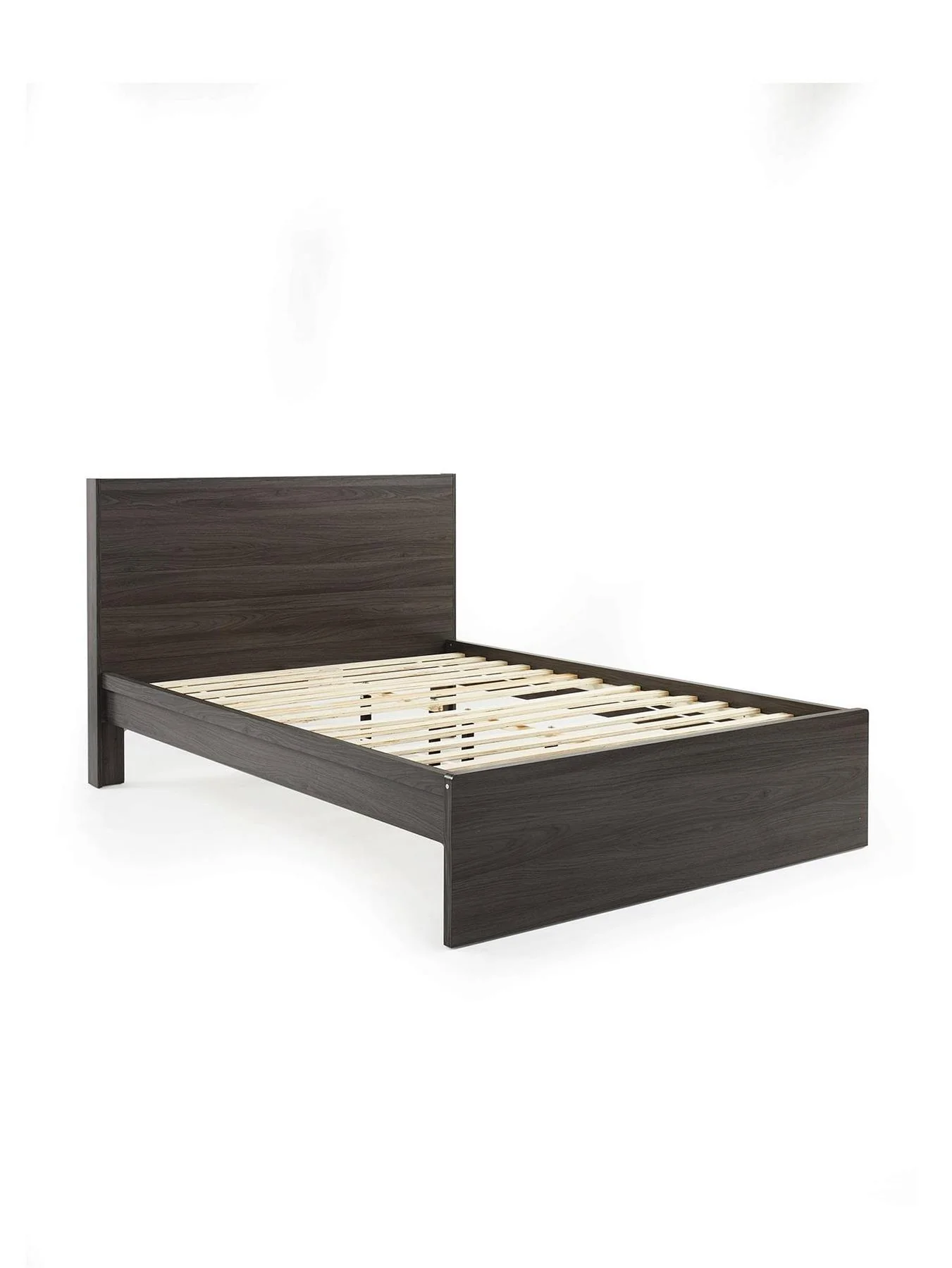 Camberley Bed Frame King Dark Oak Modern Bedroom Furniture - Image 3