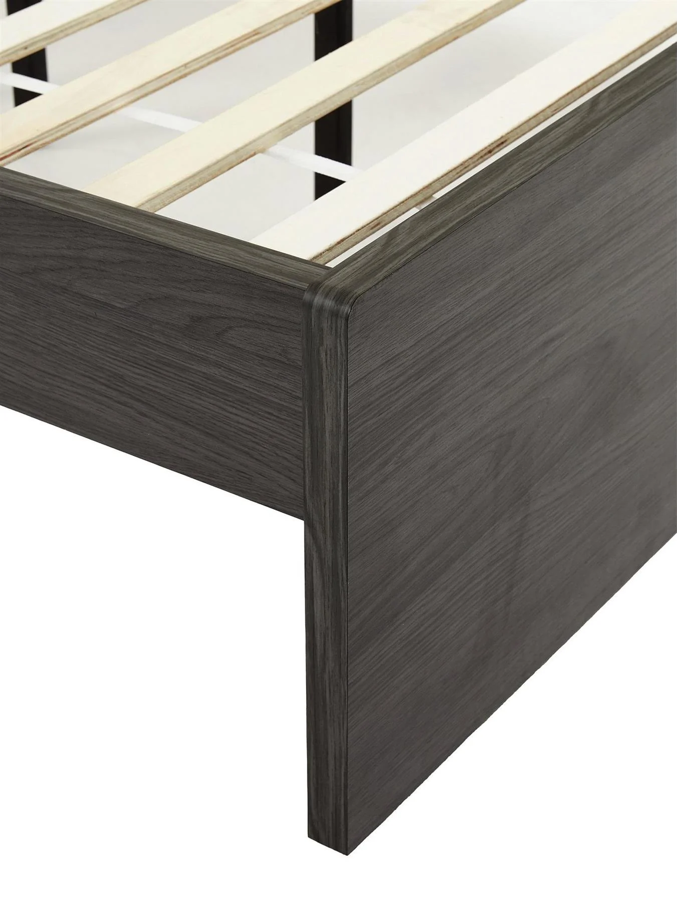Camberley Bed Frame King Dark Oak Modern Bedroom Furniture - Image 4