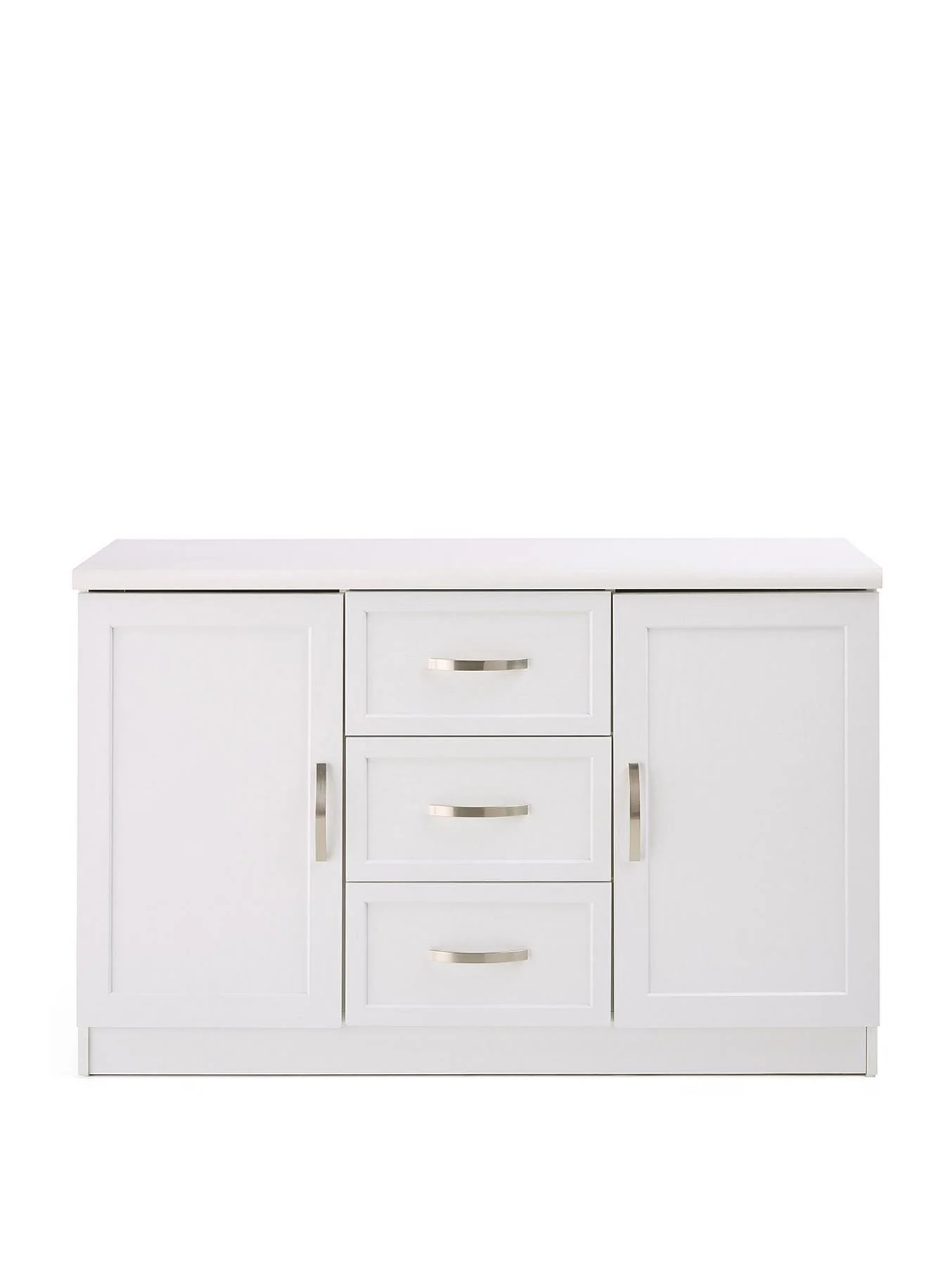 Camberley Sideboard White For Living Room Hallway UK - Image 2