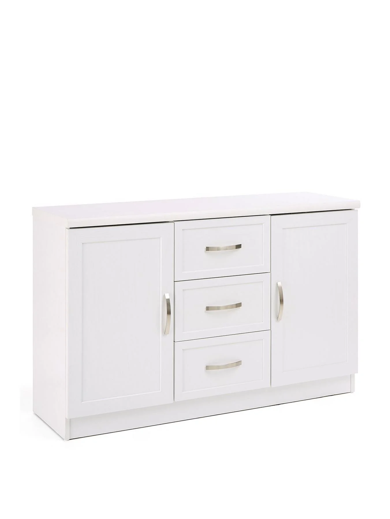Camberley Sideboard White For Living Room Hallway UK - Image 3