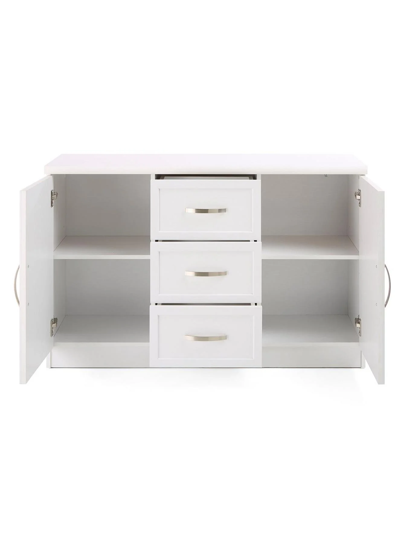 Camberley Sideboard White For Living Room Hallway UK - Image 4