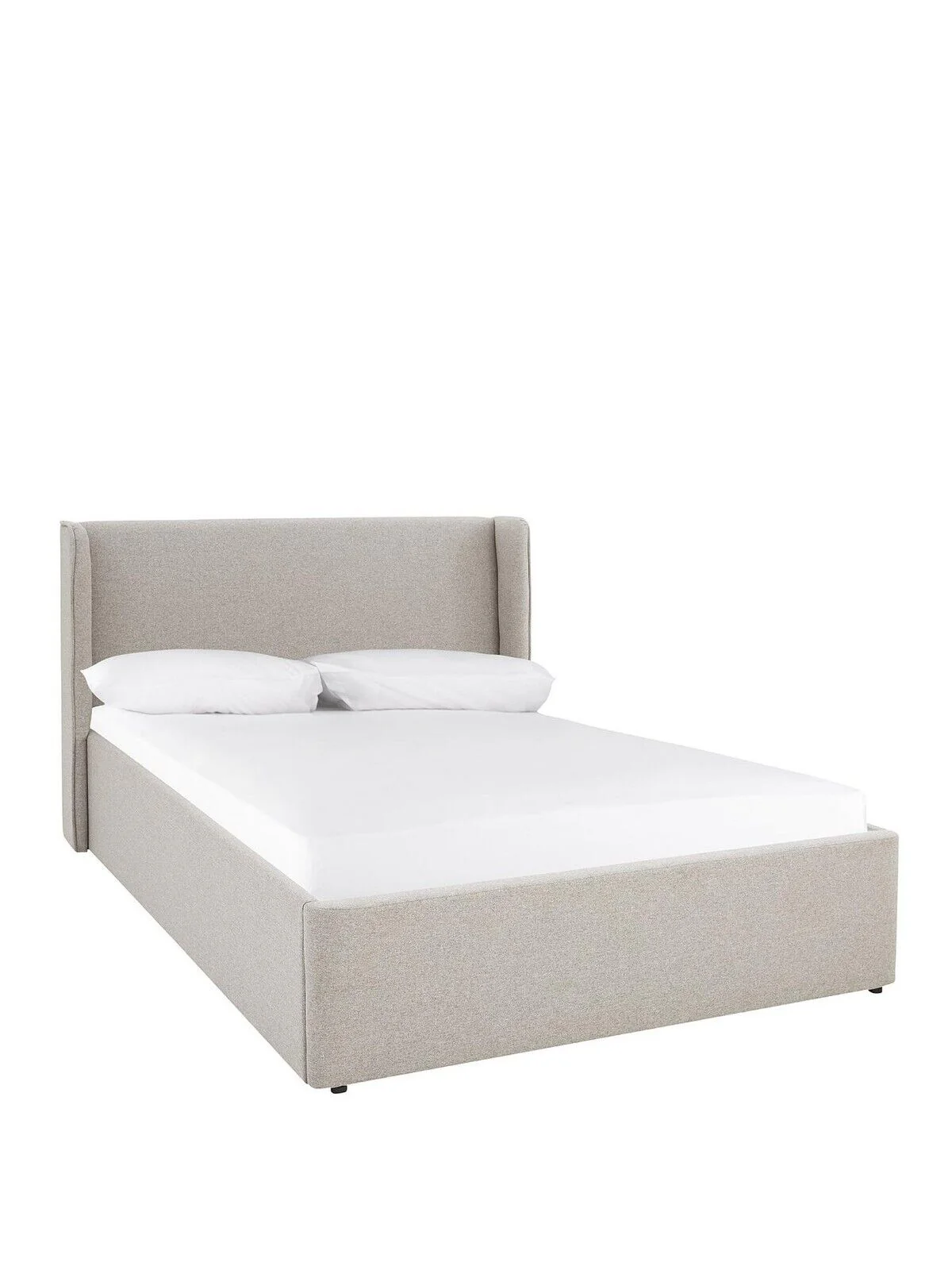 Camden Fabric Ottoman King Bed Frame Lift up Stylish & Spacious Storage Bedroom - Image 3
