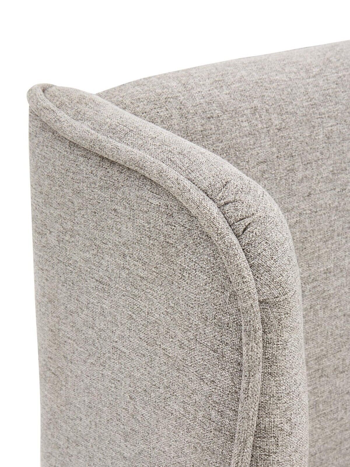 Camden Fabric Ottoman King Bed Frame Lift up Stylish & Spacious Storage Bedroom - Image 4