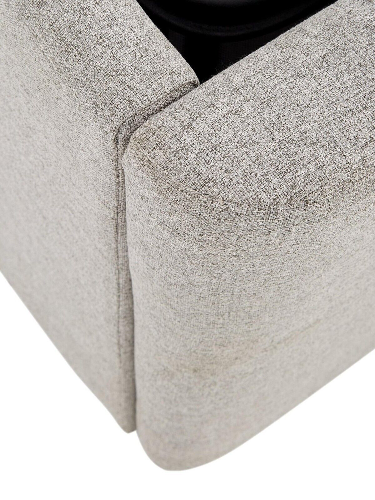 Camden Fabric Ottoman King Bed Frame Lift up Stylish & Spacious Storage Bedroom - Image 5