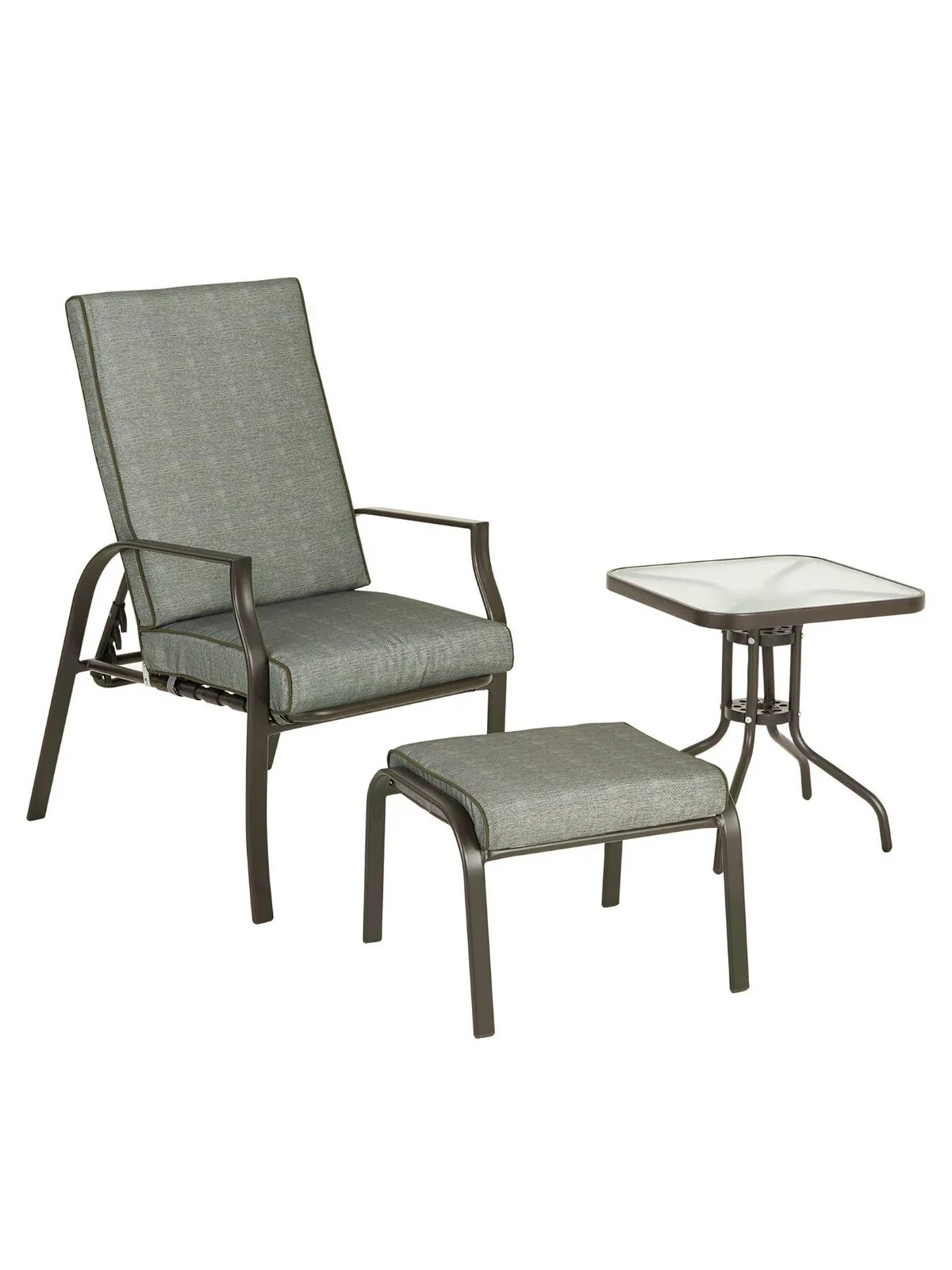 Cannes 11-Piece Dining Set Garden Furniture Stylish Comfortable Outdoor Seating - Image 5