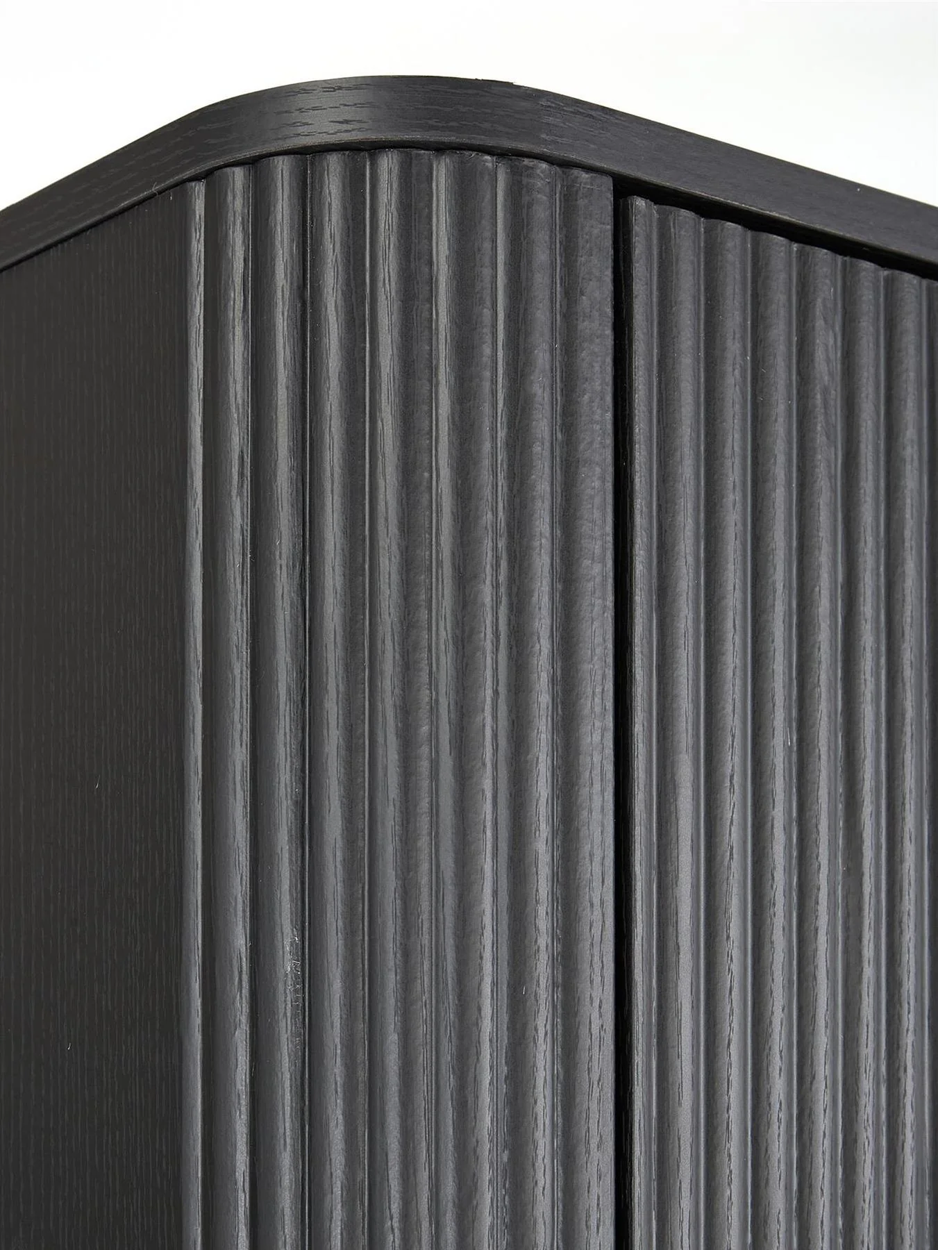 Carina 2 Door Plinth Wardrobe Black With Shelves And Rail Easy Assembly - Image 6