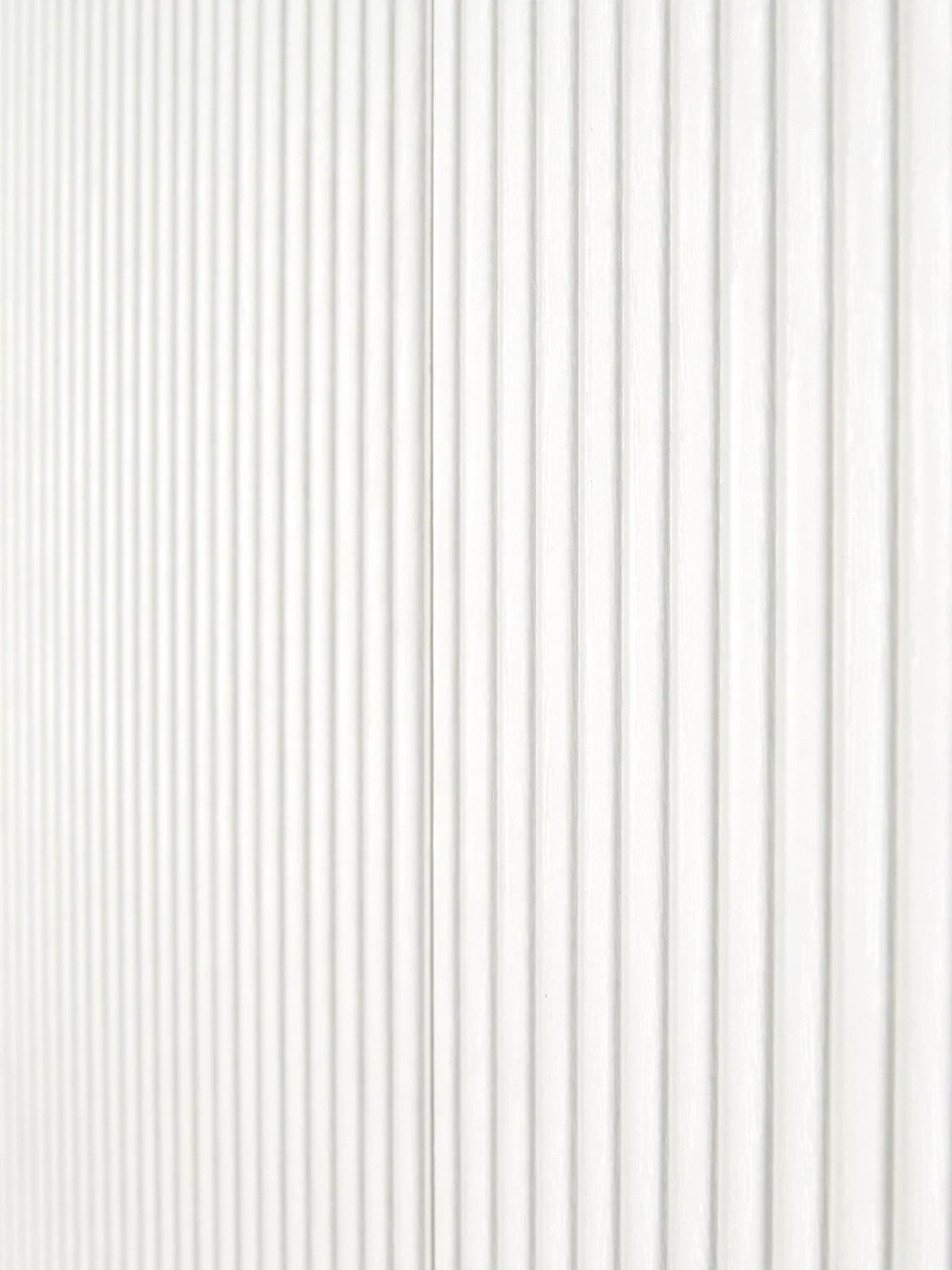 Carina 2 Door Plinth Wardrobe White | Ribbed Design | Gold Handles | Modern - Image 7
