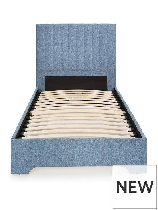 Casey Single Bed Blue Durable Stylish Bed Frame Design for Any Room in Home - Image 2