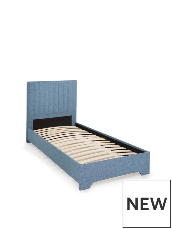Casey Single Bed Blue Durable Stylish Bed Frame Design for Any Room in Home - Image 3