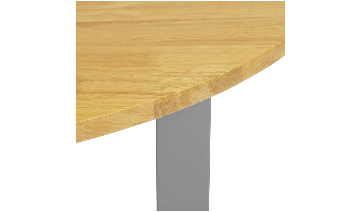 Chicago Solid Wood 2-4 Seater Dining Table Grey Family Dining Room - Image 3