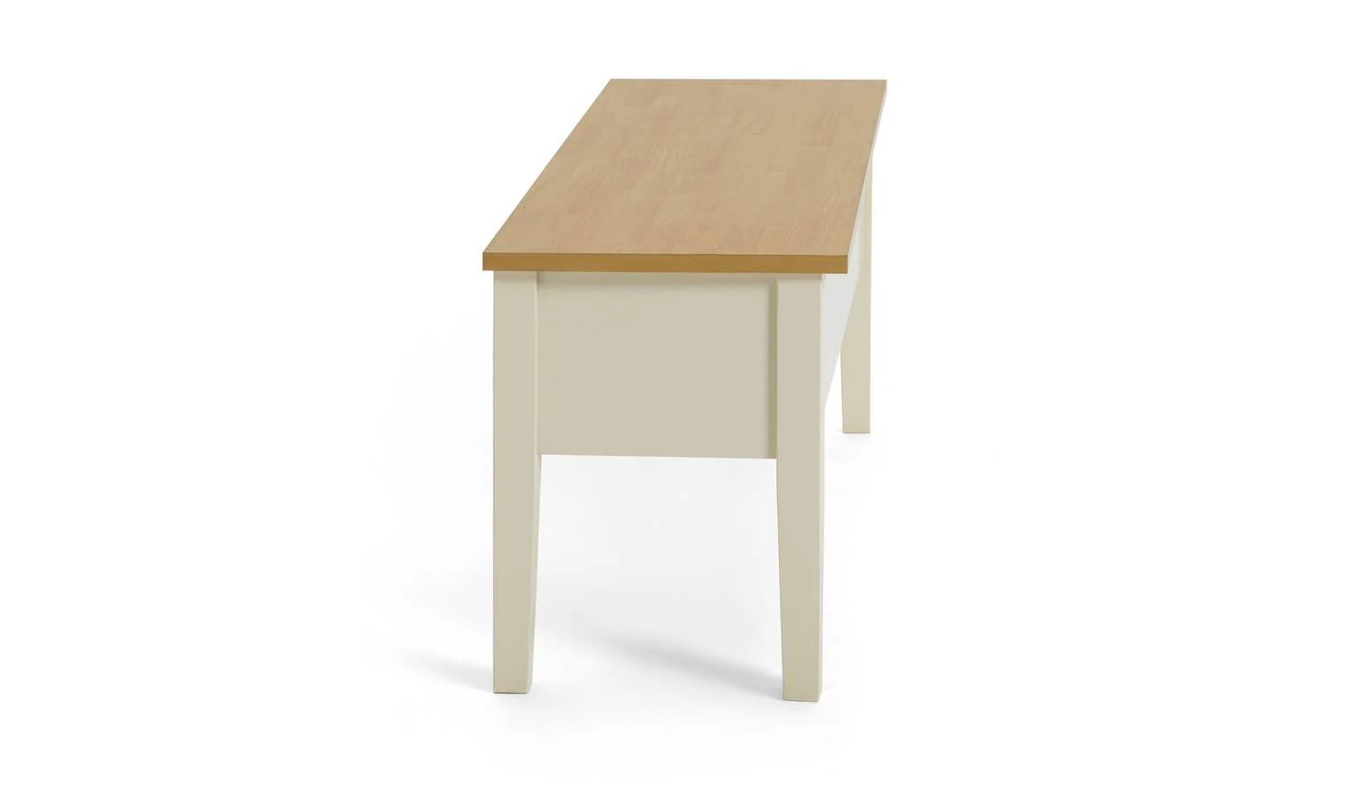 Chicago Solid Wood Storage Bench Off White Hallway Entryway Furniture - Image 4