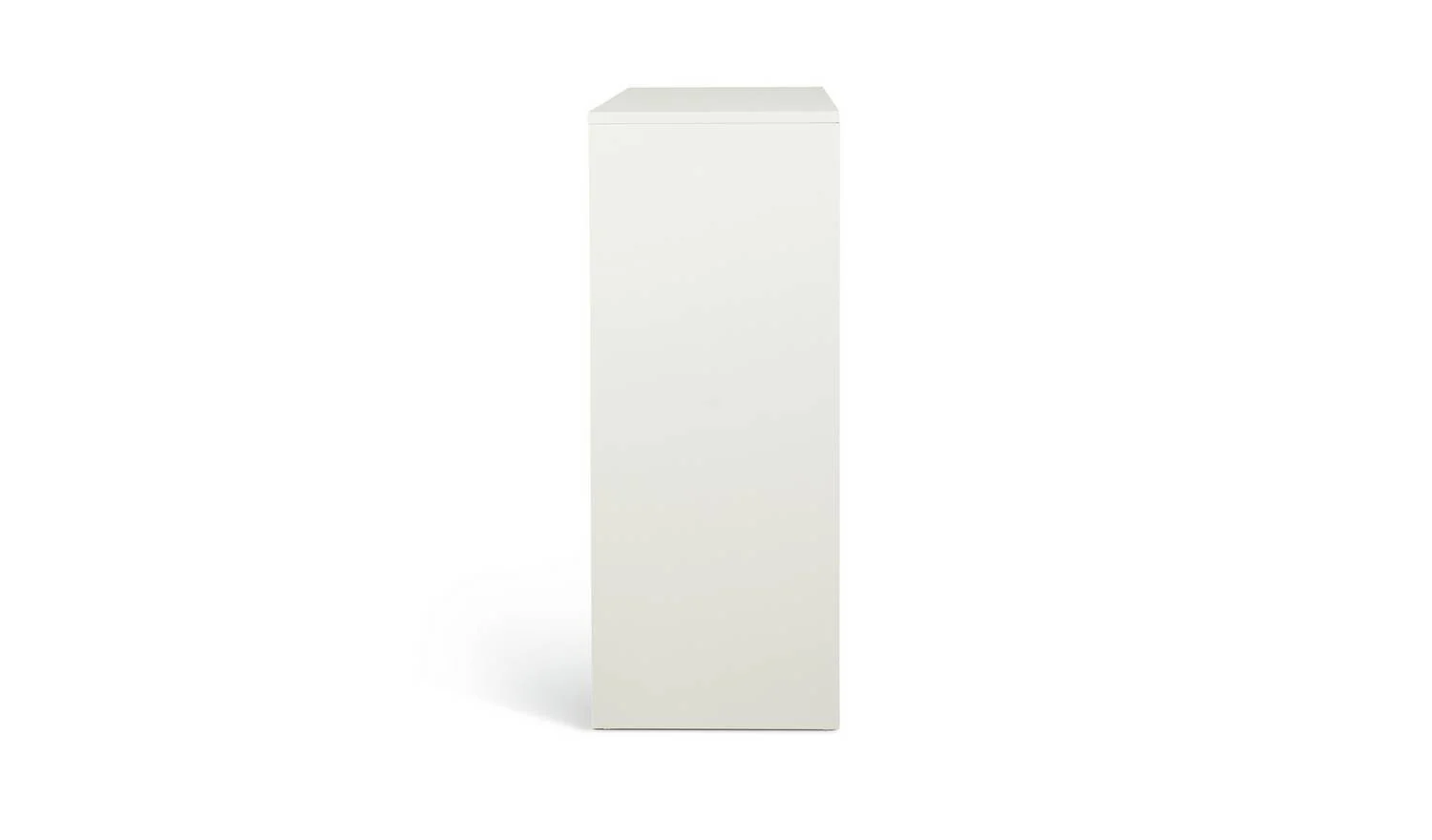Chloe 2 Door Shoe Storage Cabinet White Hallway Entryway Furniture - Image 5