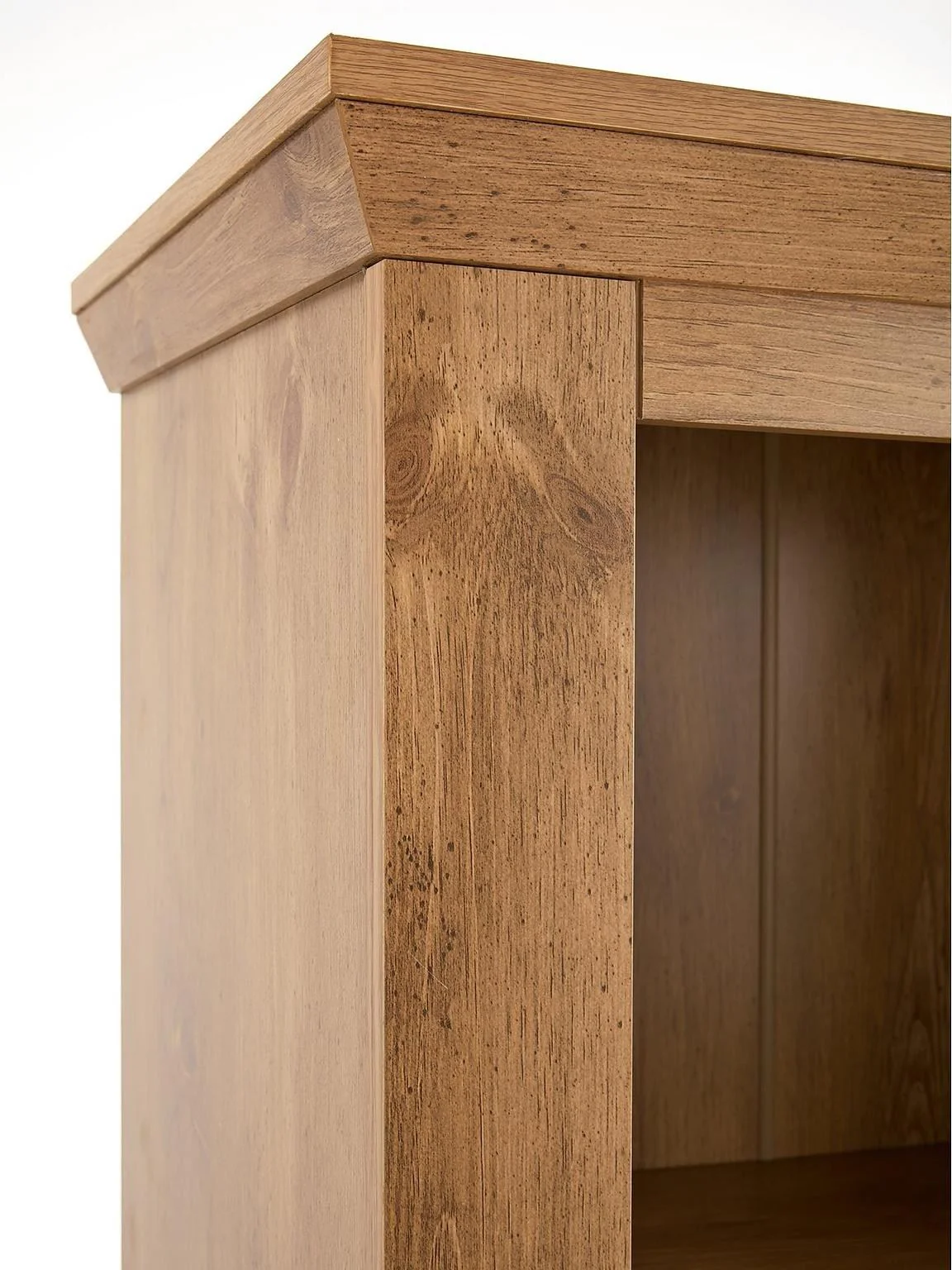 Clifton Display Unit Oak | Shabby Chic Style | Cupboard Storage - Image 7