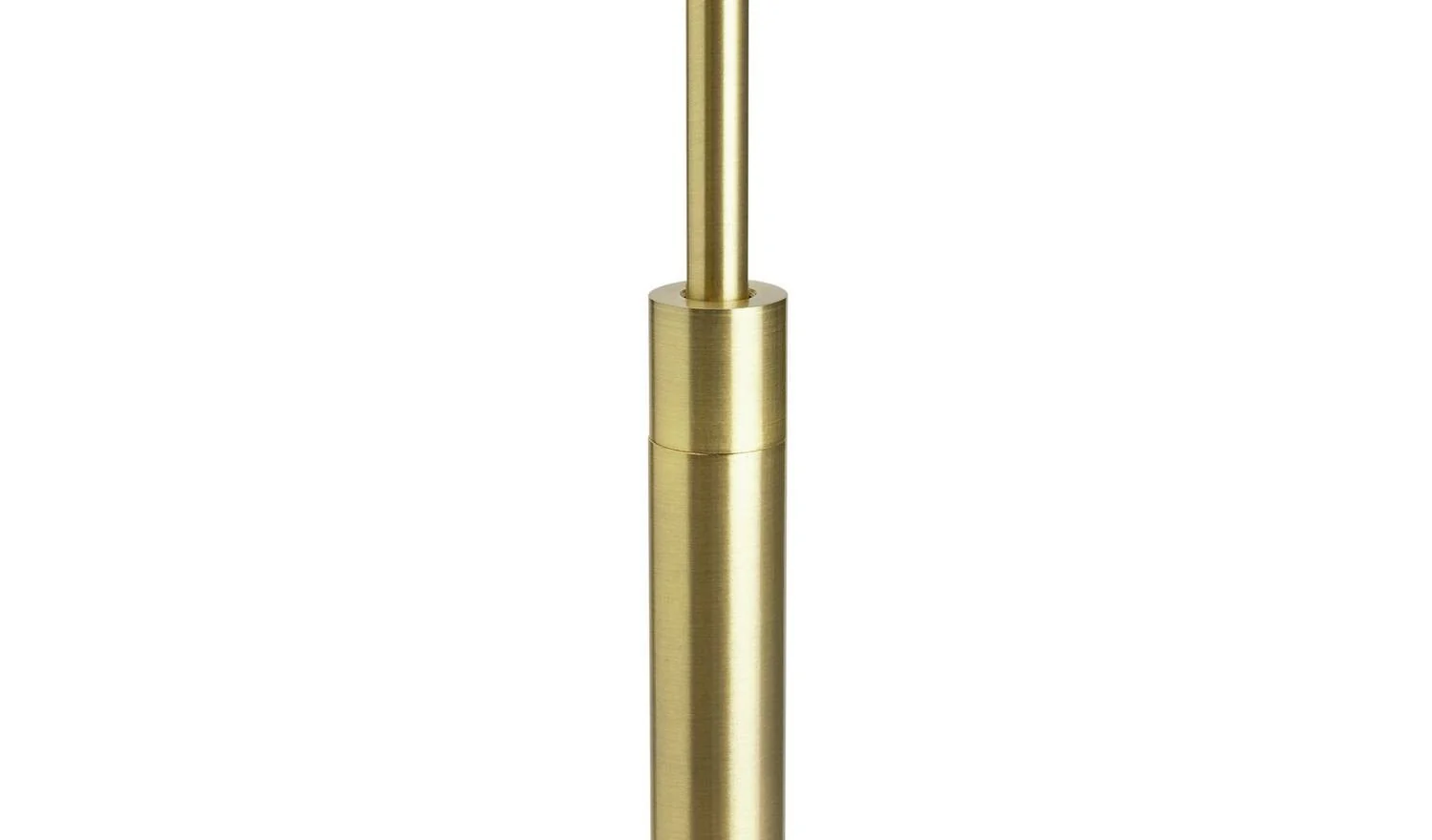 Coleman Glass Shade Metal Floor Lamp - Brass - Image 6