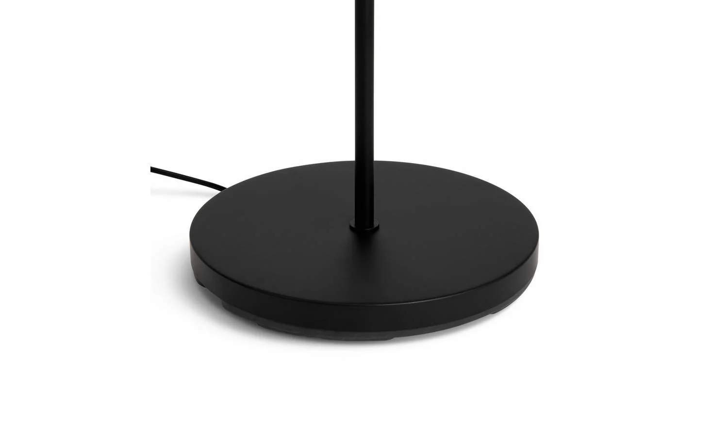 Cone Uplighter Floor Lamp Black Modern Reading Light Living Room - Image 6