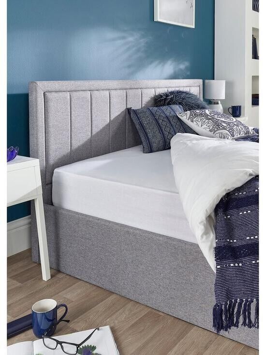 Cotswold Quilted Headboard Ottoman Bed King Spacious and Stylish Bed Solution - Image 5