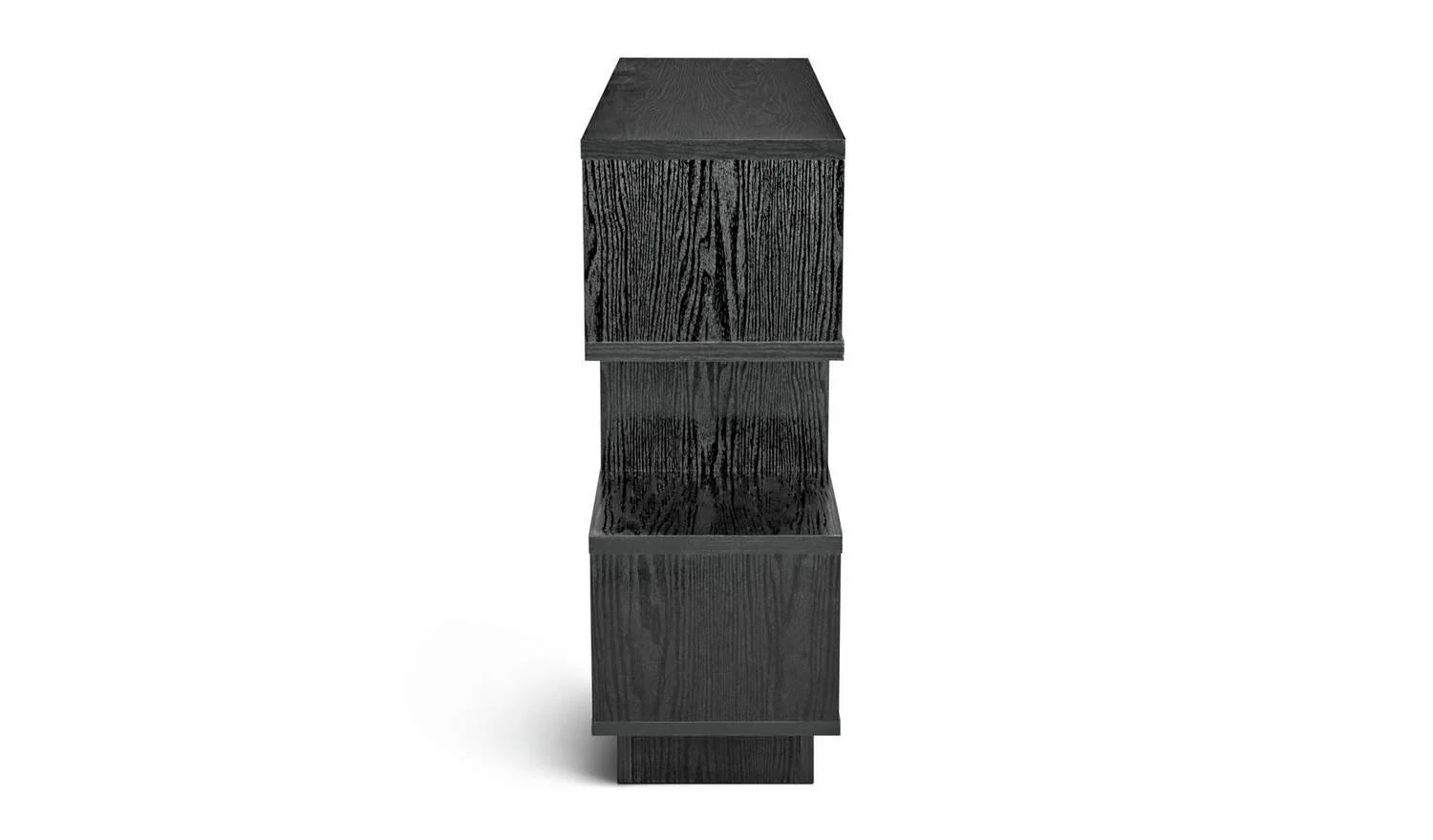 Cubes Short Shallow Shelving Unit - Black - Image 5