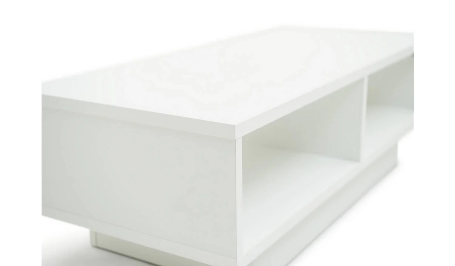 Cubes TV Unit White Media Stand Storage Cabinet Living Room Furniture - Image 5