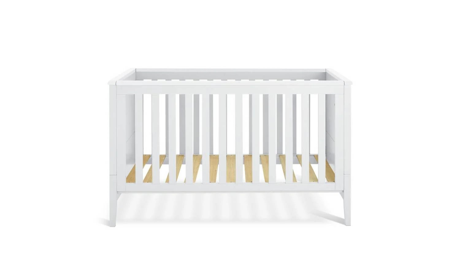 Cuggl Canterbury Nursery Cot Bed White Stylish Kids Bedroom Furniture - Image 3