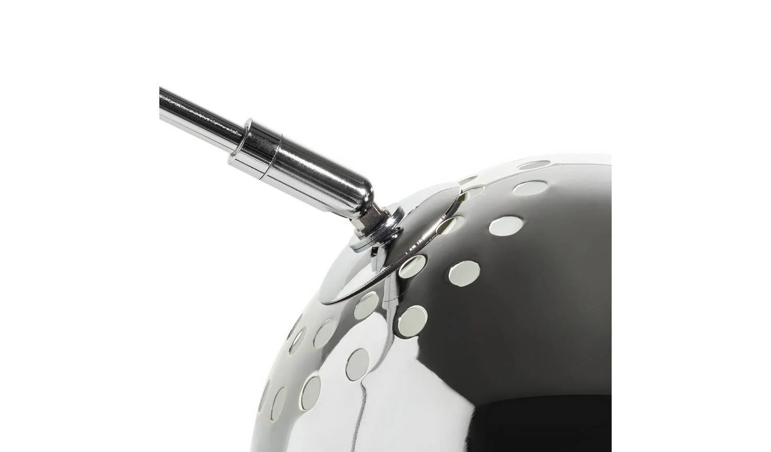 Curva Floor Lamp Chrome For Home Office Bedroom Task Lighting - Image 4