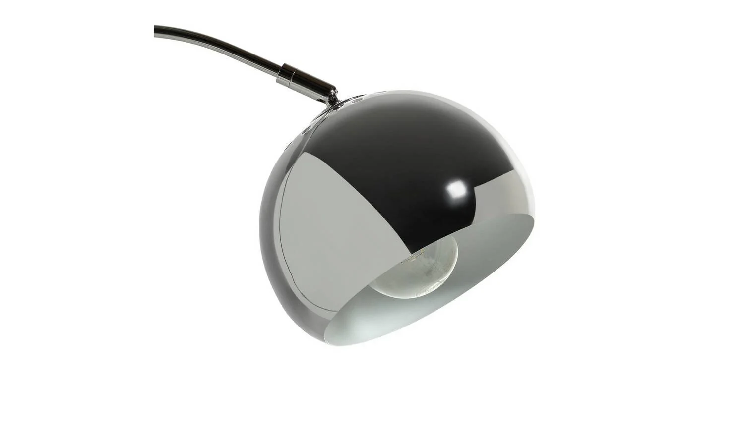Curva Floor Lamp Chrome For Home Office Bedroom Task Lighting - Image 7