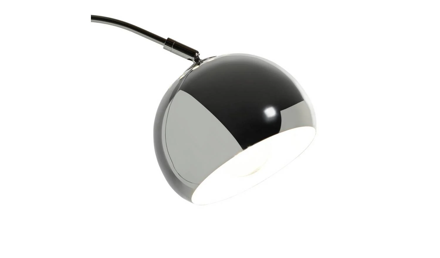Curva Floor Lamp Chrome For Home Office Bedroom Task Lighting - Image 8