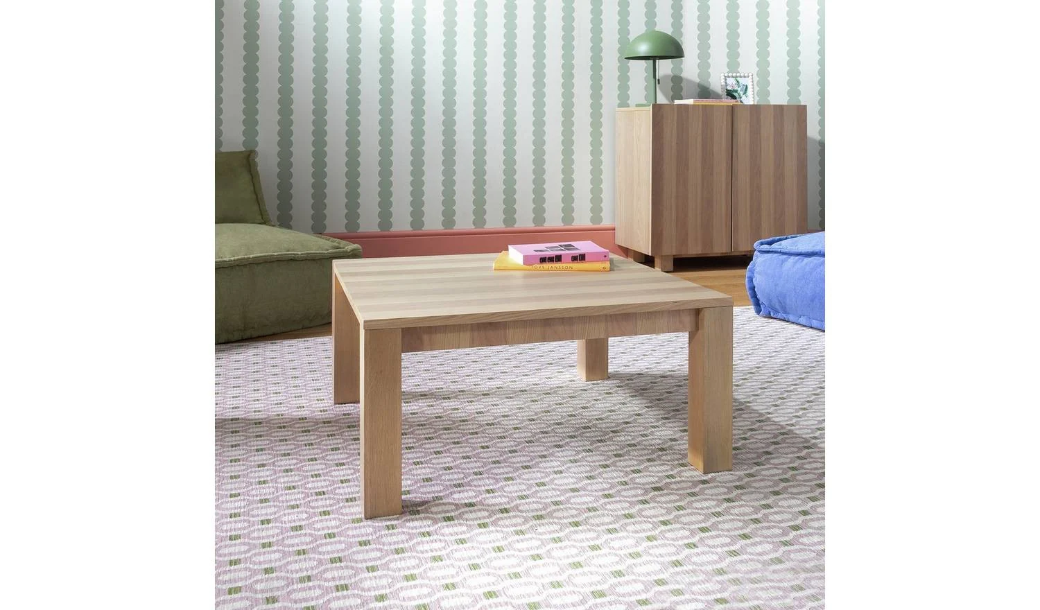 Cyril Coffee Table Natural Scandinavian Style Easy Assembly - Image 3
