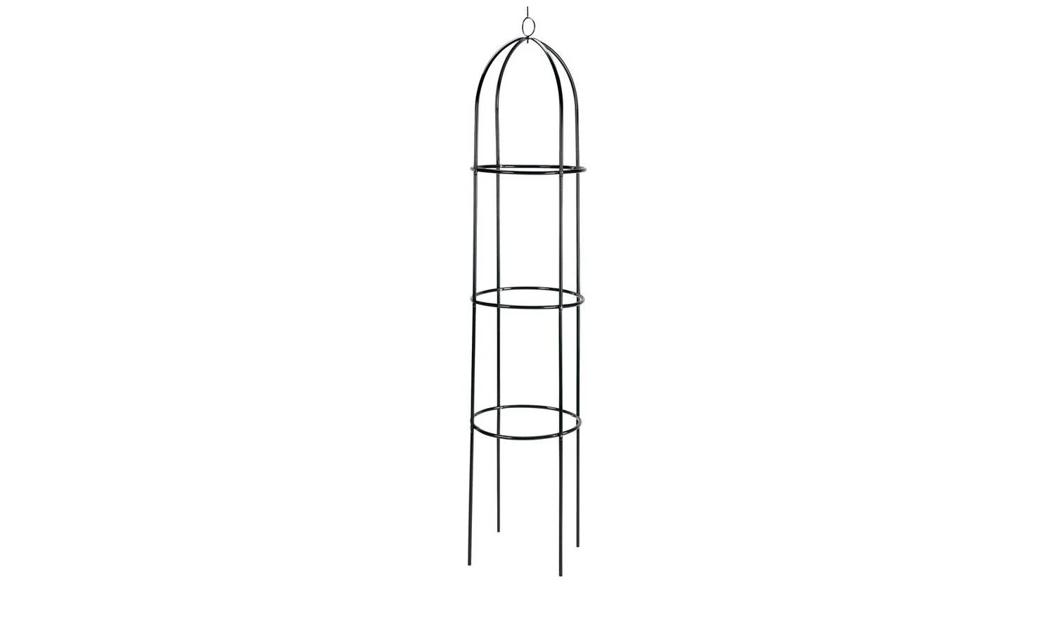 Decorative Obelisk Twin Pack Garden Plant Support Climbing Frame Metal - Image 3