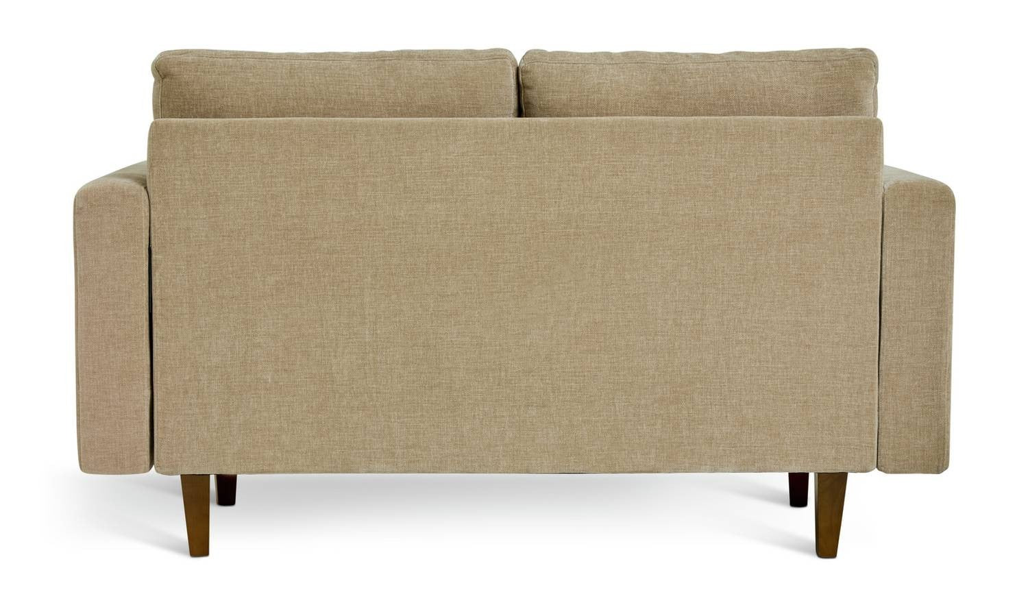 Della Fabric 2 Seater Sofa Natural Modern Living Room Furniture Comfort - Image 3