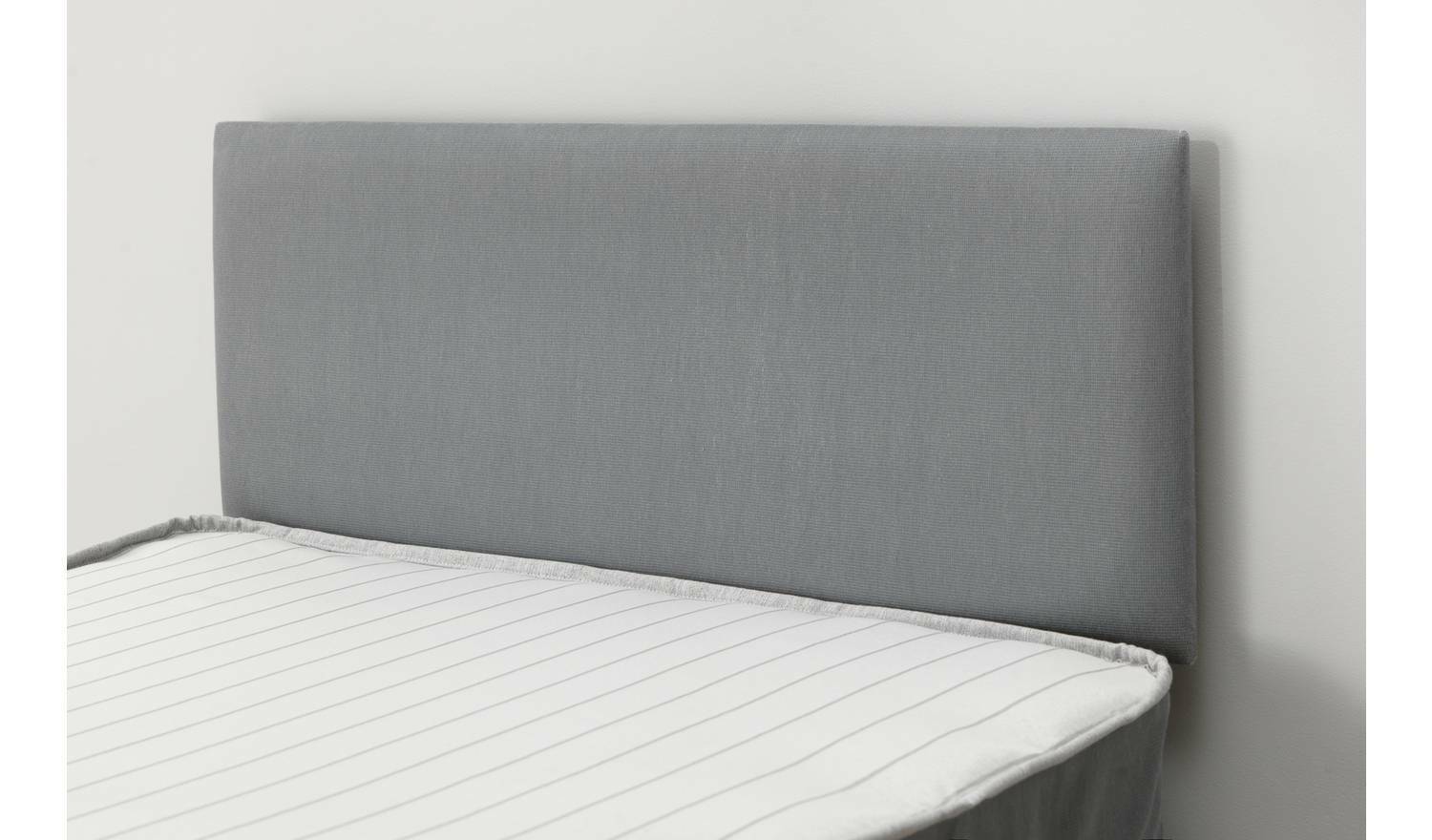 Devon Single Headboard Grey Stylish Comfortable Bed Decor for Any Room - Image 3