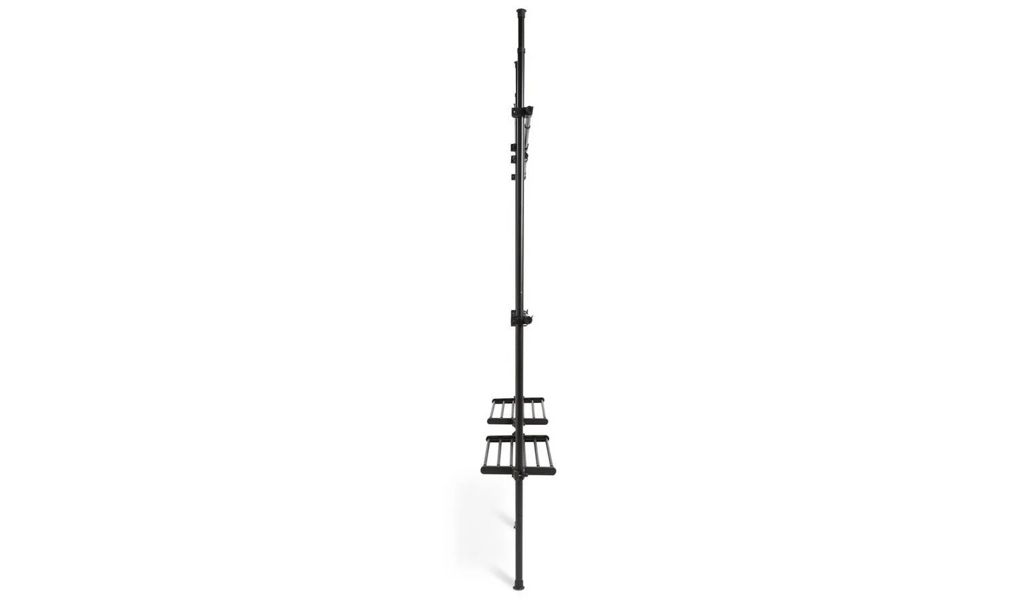 Double Adjustable Ceiling Rail Black For Living Room Bedroom Decor - Image 4