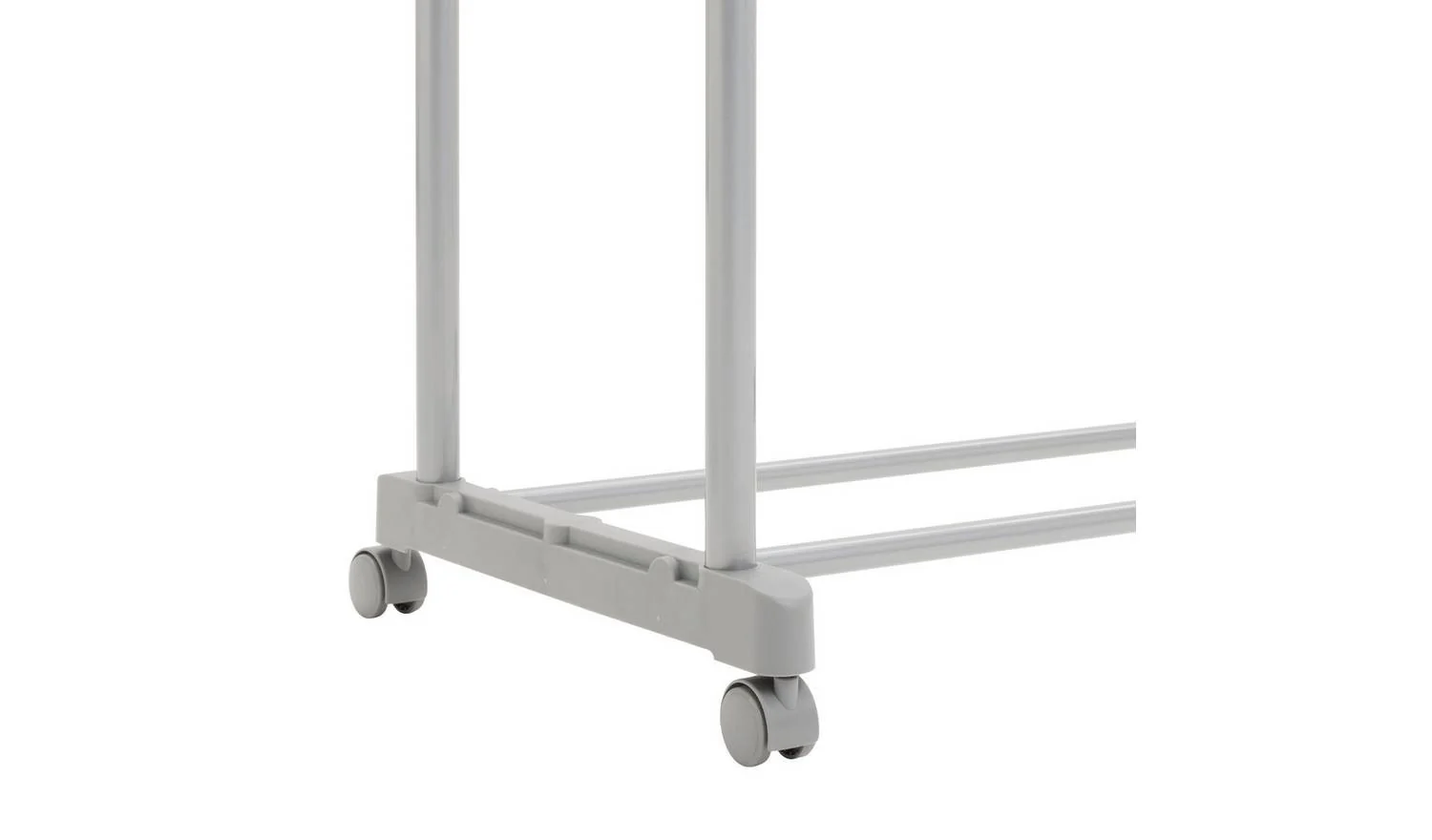 Double Clothes Rail - Grey - Image 5