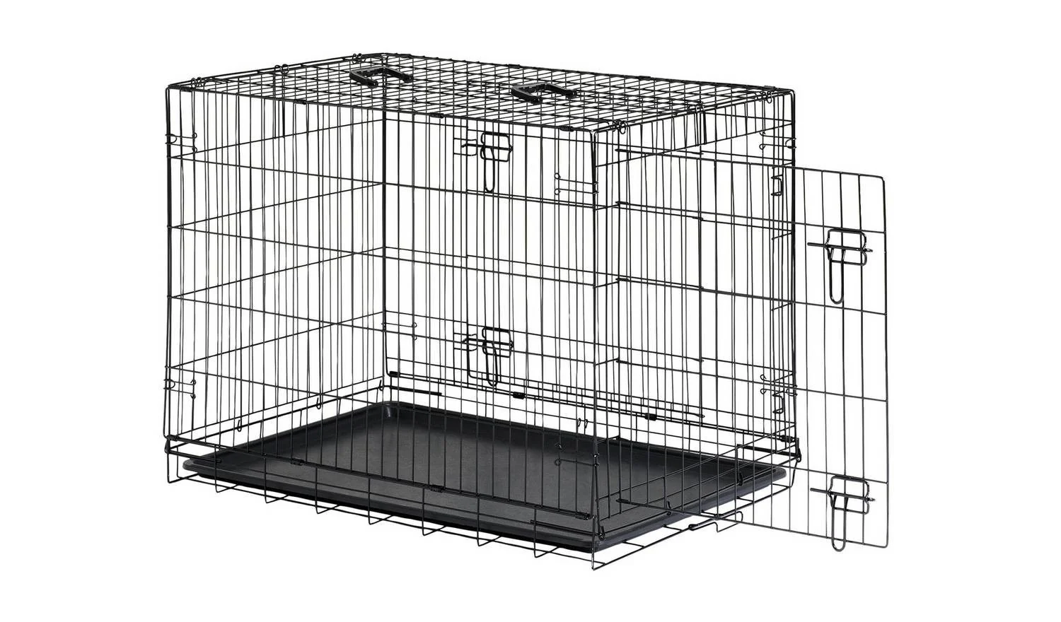 Double Door 36 inch Pet Cage Large Dog Crate Kennel Indoor Outdoor - Image 5