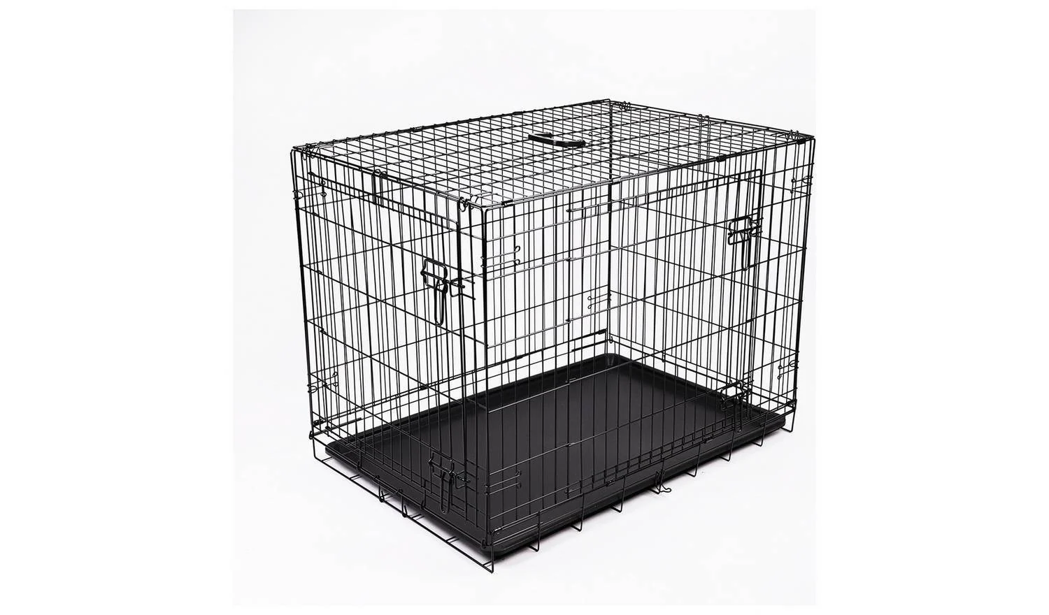 Double Door 36 inch Pet Cage Large Dog Crate Kennel Indoor Outdoor - Image 7