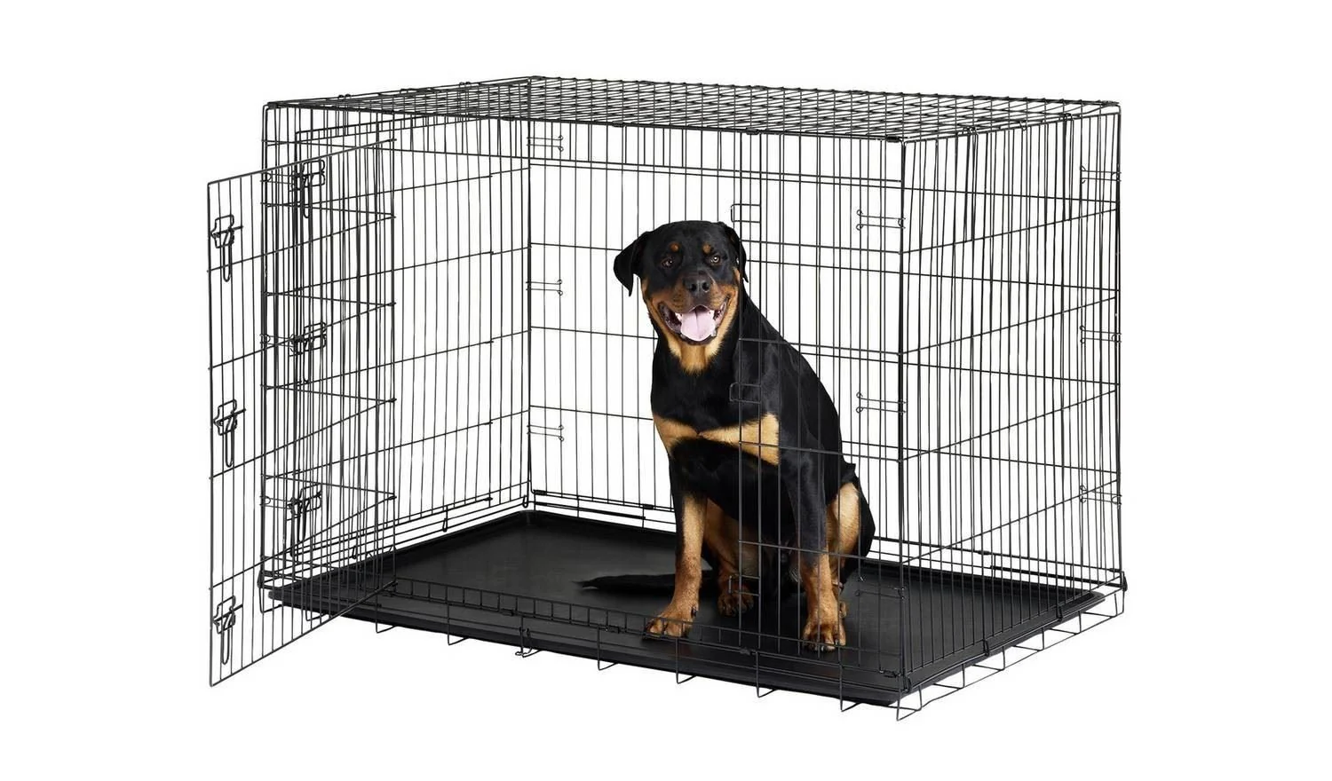 Double Door 54 inch Pet Cage - XXL - Image 4