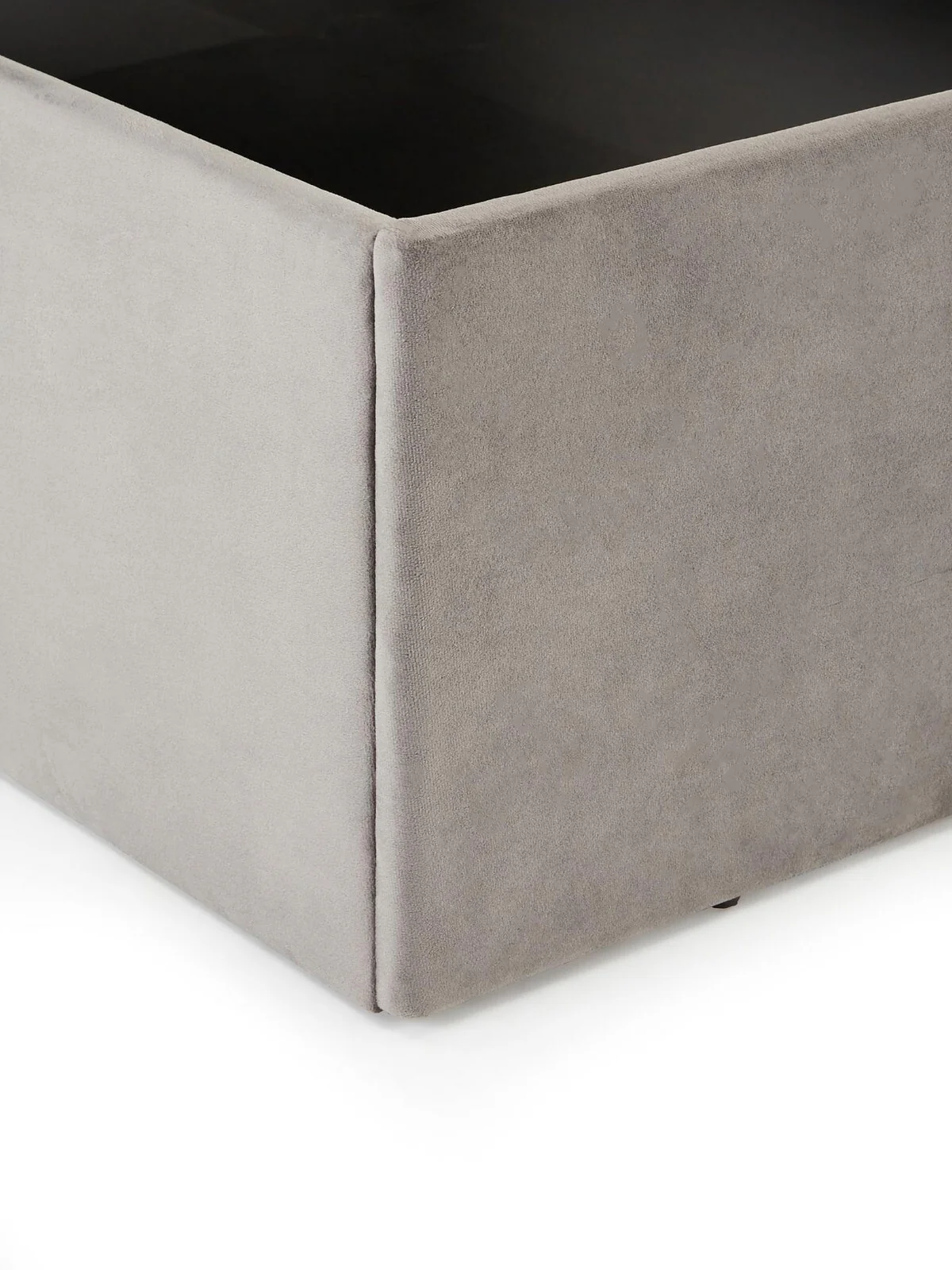 Duncan End Lift Up Storage Ottoman Double Bed Grey FREE DELIVERY - Image 4