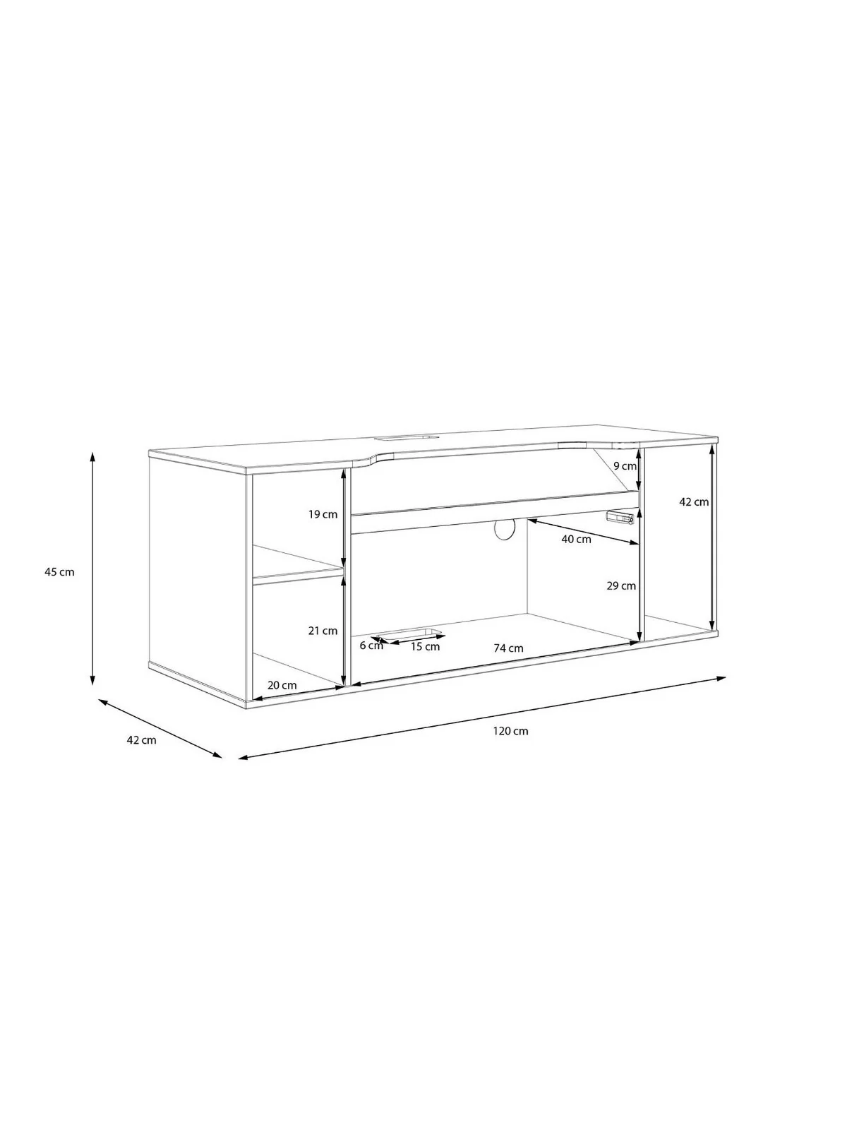 Dylan Wall Mounted Media/Gaming Unit - Black FAST DELIVERY TOP SELLER UK - Image 7