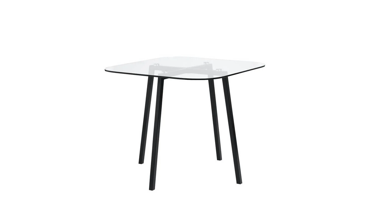 Elsie Black Dining Table & 4 Tan Chairs - Image 6