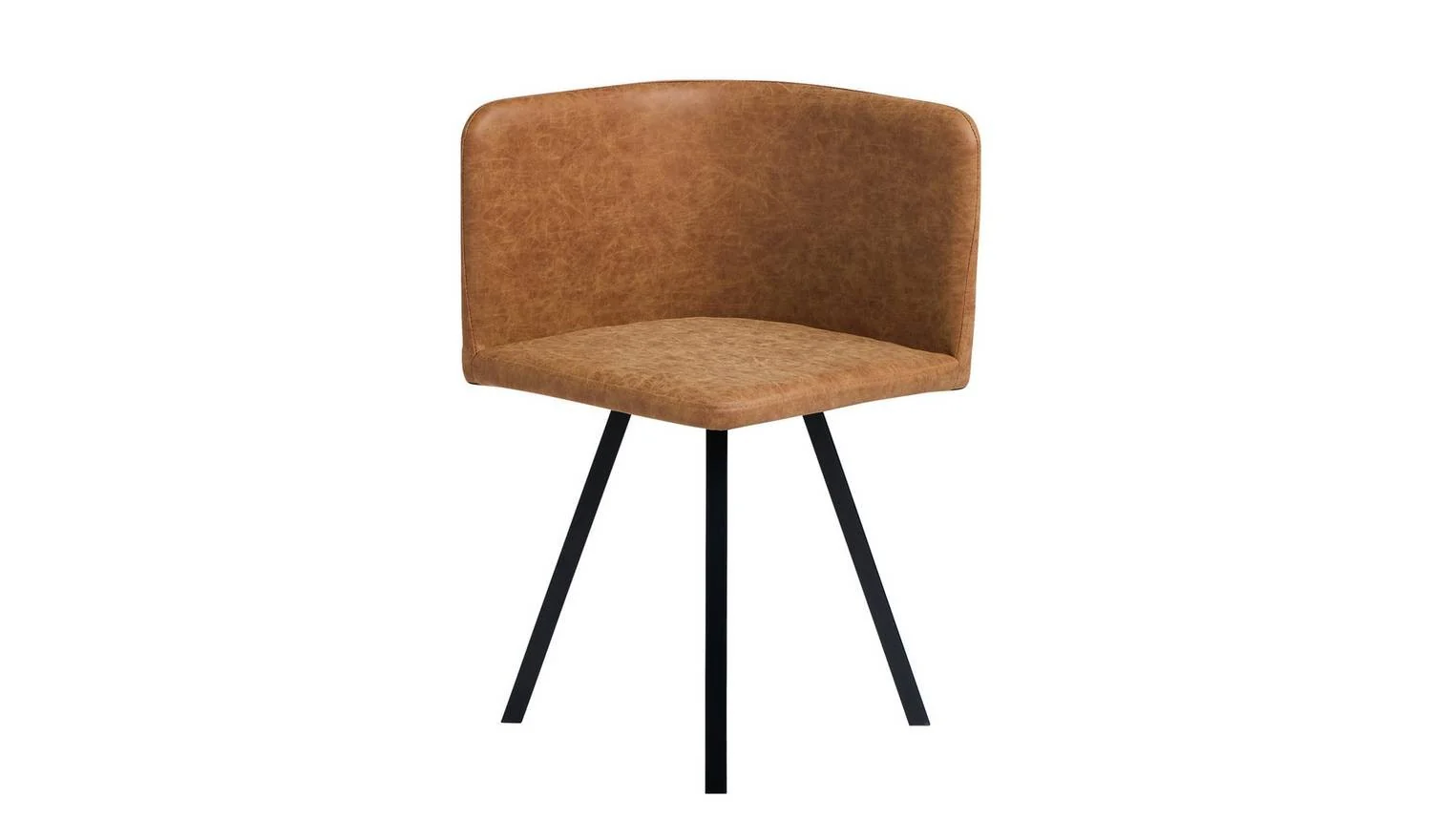 Elsie Black Dining Table & 4 Tan Chairs - Image 8