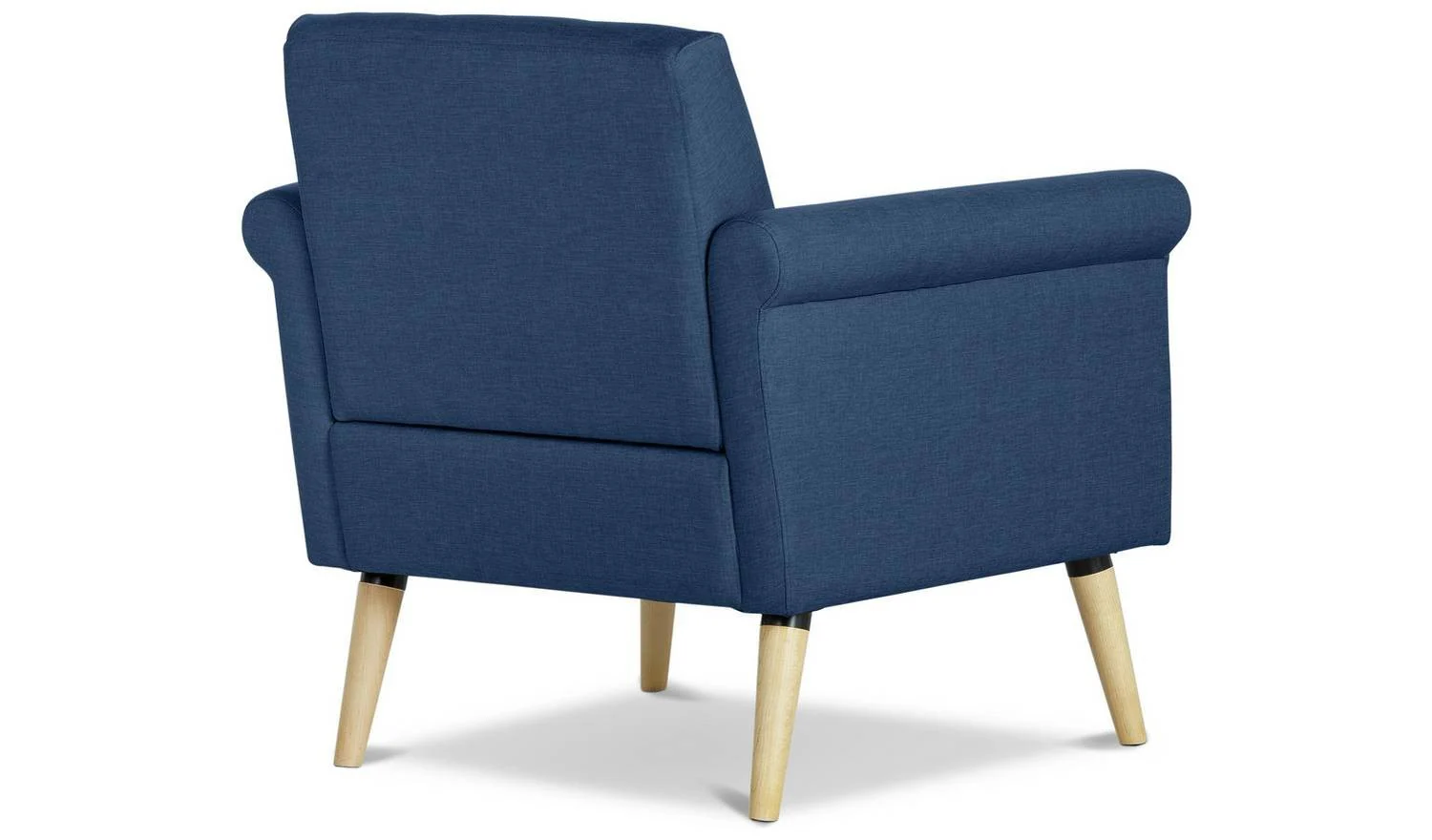 Evie Fabric Armchair in a Box - Navy - Image 5