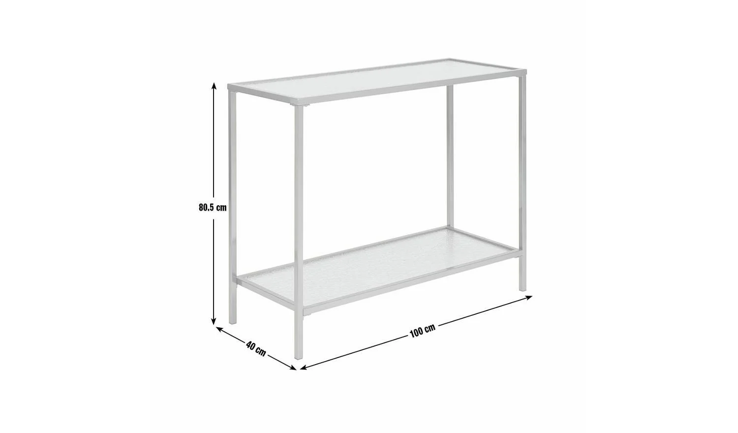 Ezra Console Table Gold Modern Hallway Entryway Furniture Storage - Image 2