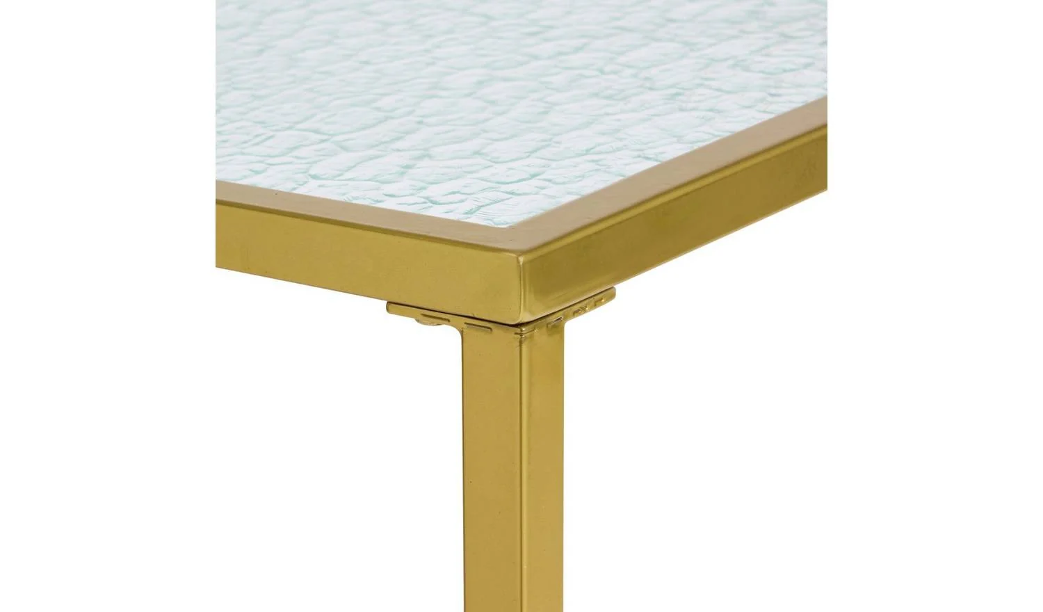 Ezra Console Table Gold Modern Hallway Entryway Furniture Storage - Image 5