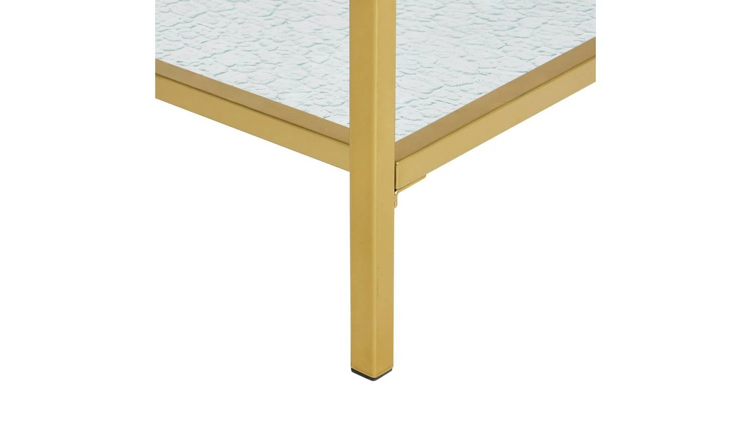 Ezra Console Table Gold Modern Hallway Entryway Furniture Storage - Image 6