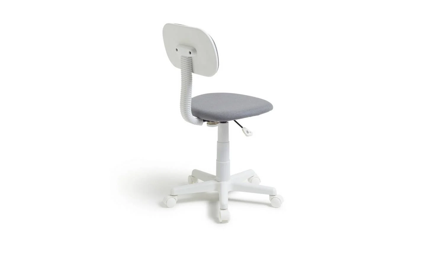 Fabric Office Chair Grey Modern Home Office Furniture Comfortable - Image 5