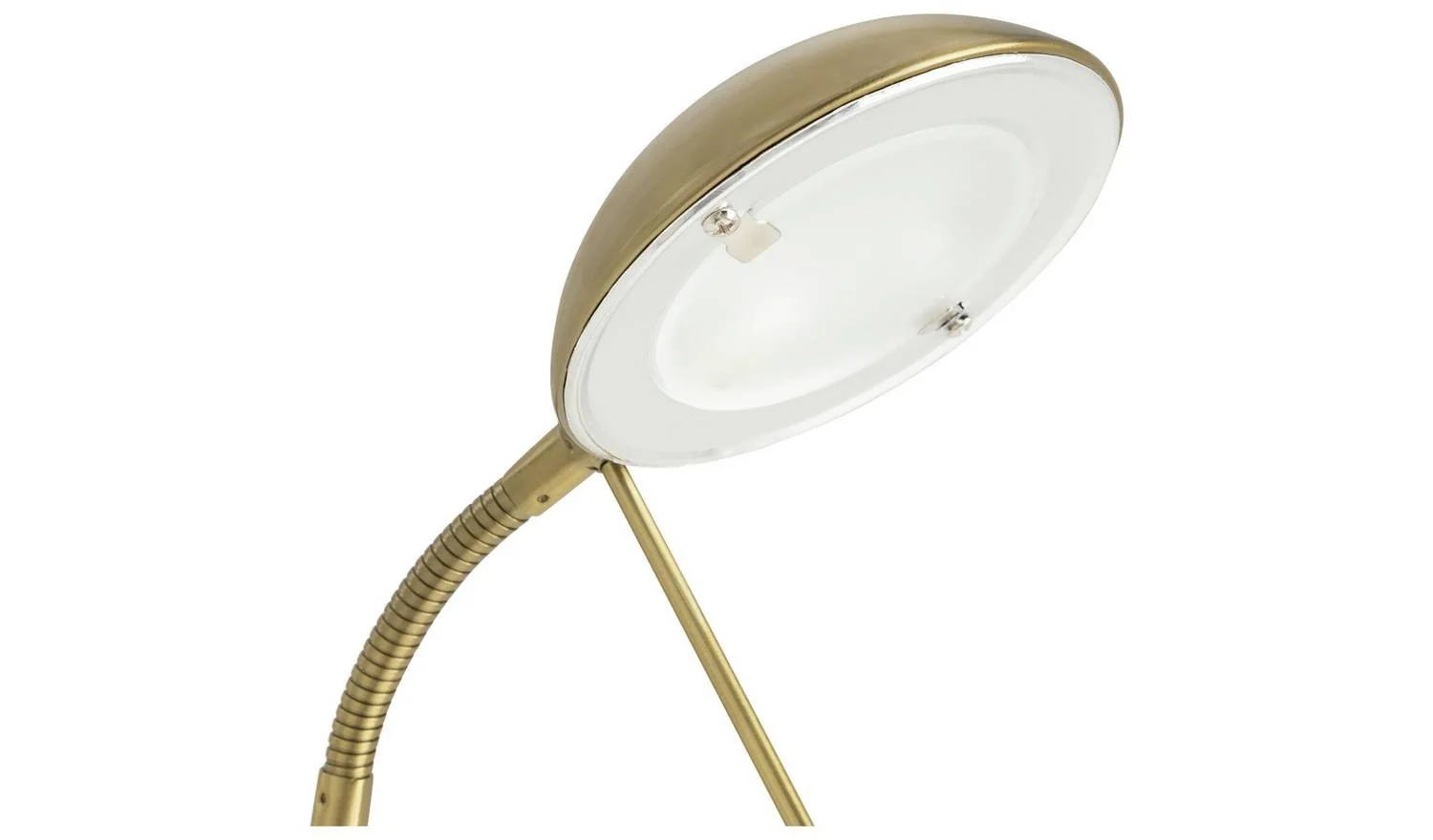 Father&Child Uplighter Floor Lamp Antique Brass Contemporary Light - Image 6