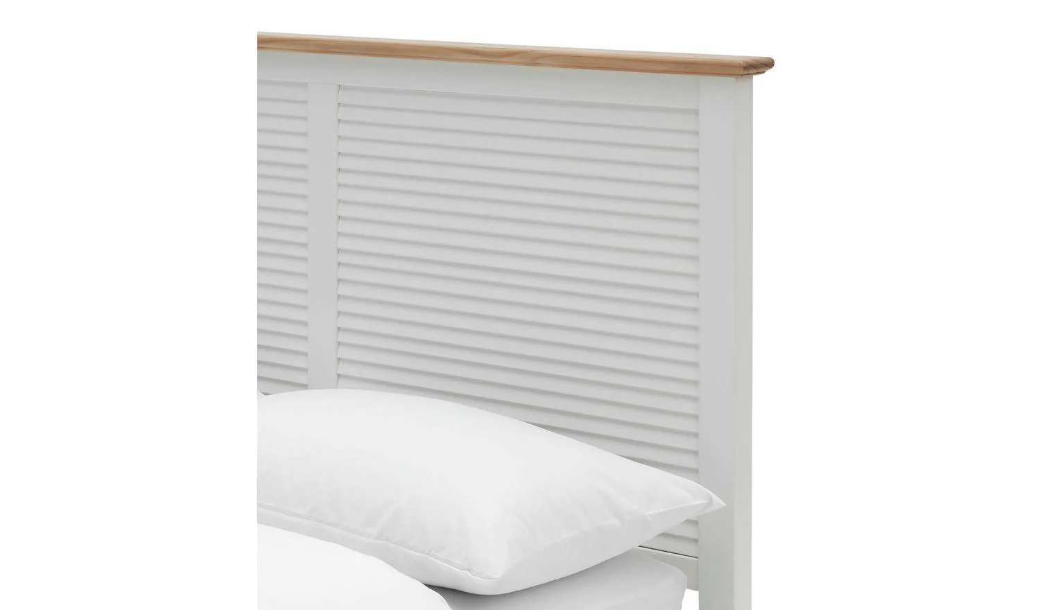 Foxlands Kingsize Bed Frame Two Tone Sturdy and Elegant Bedroom Furniture - Image 6